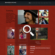 Brandon Michael - Actor websites by Mixform